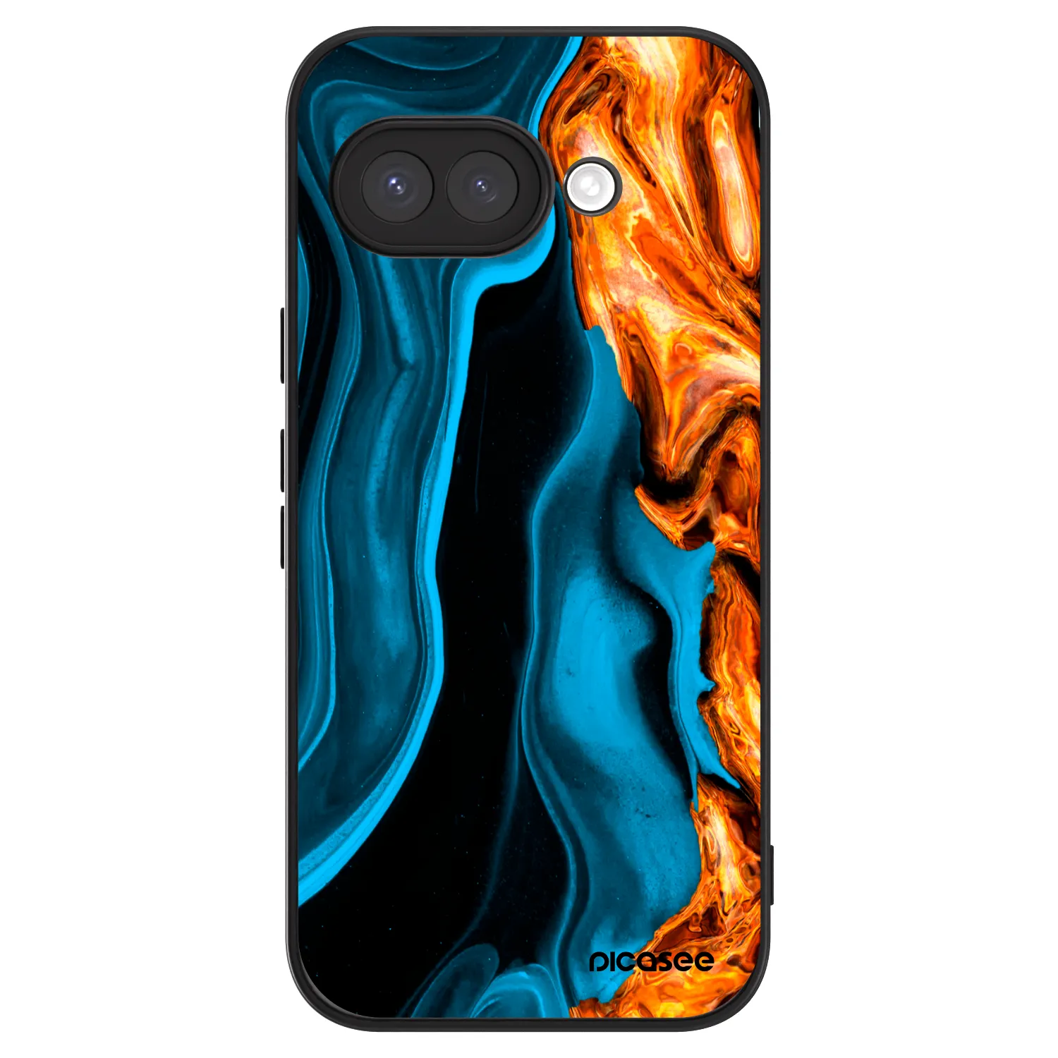 Picasee ULTIMATE CASE für Google Pixel 9a - Gold blue