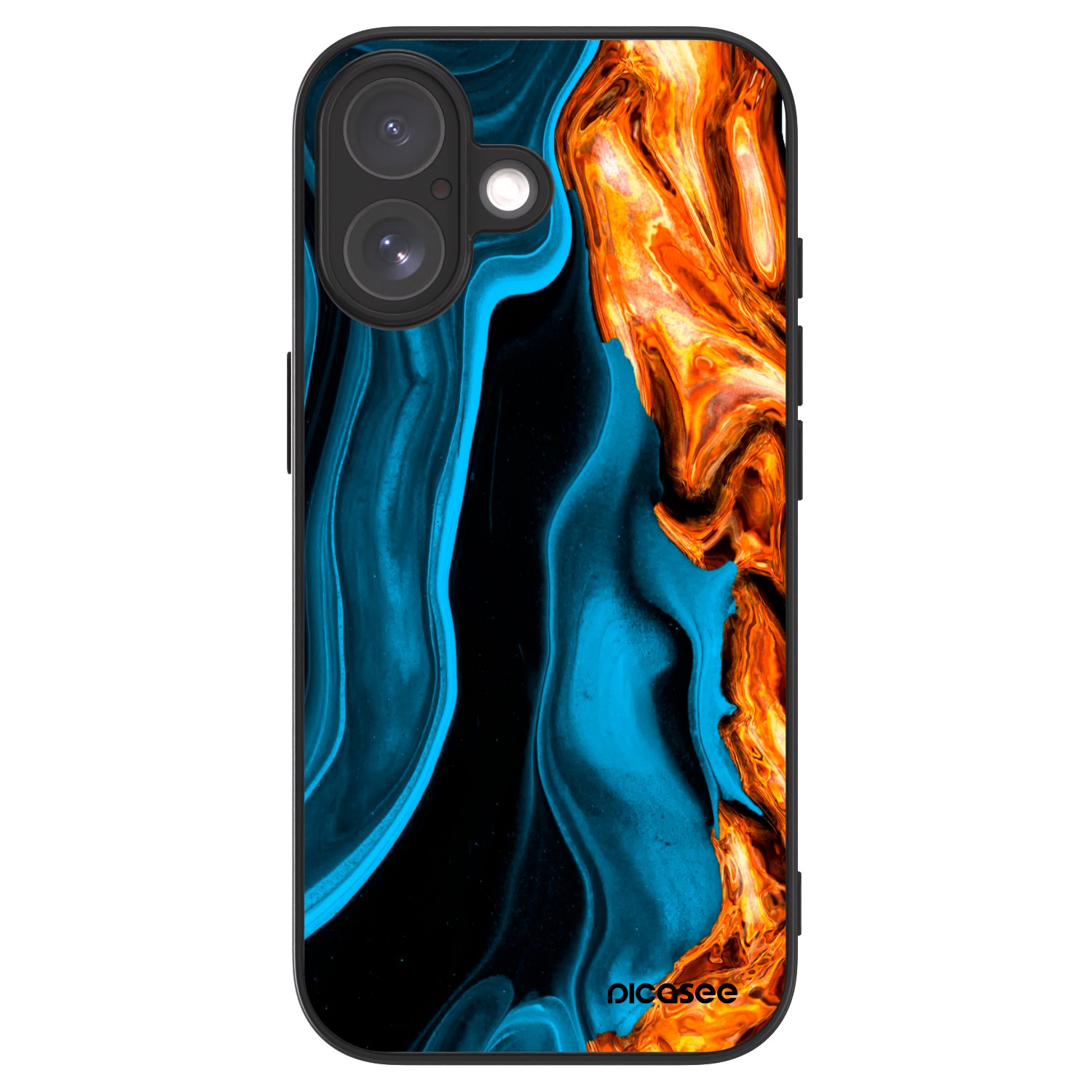 Picasee ULTIMATE CASE für Apple iPhone 17 - Gold blue