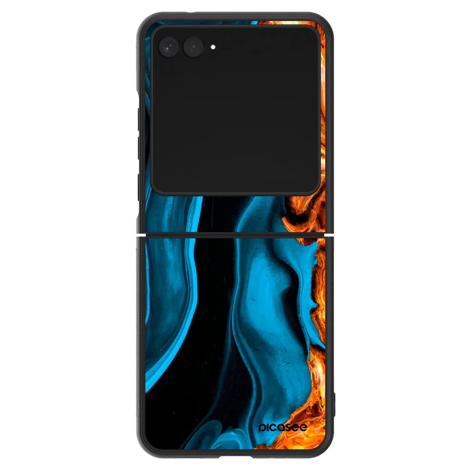 Picasee ULTIMATE CASE für Motorola Razr 60 - Gold blue