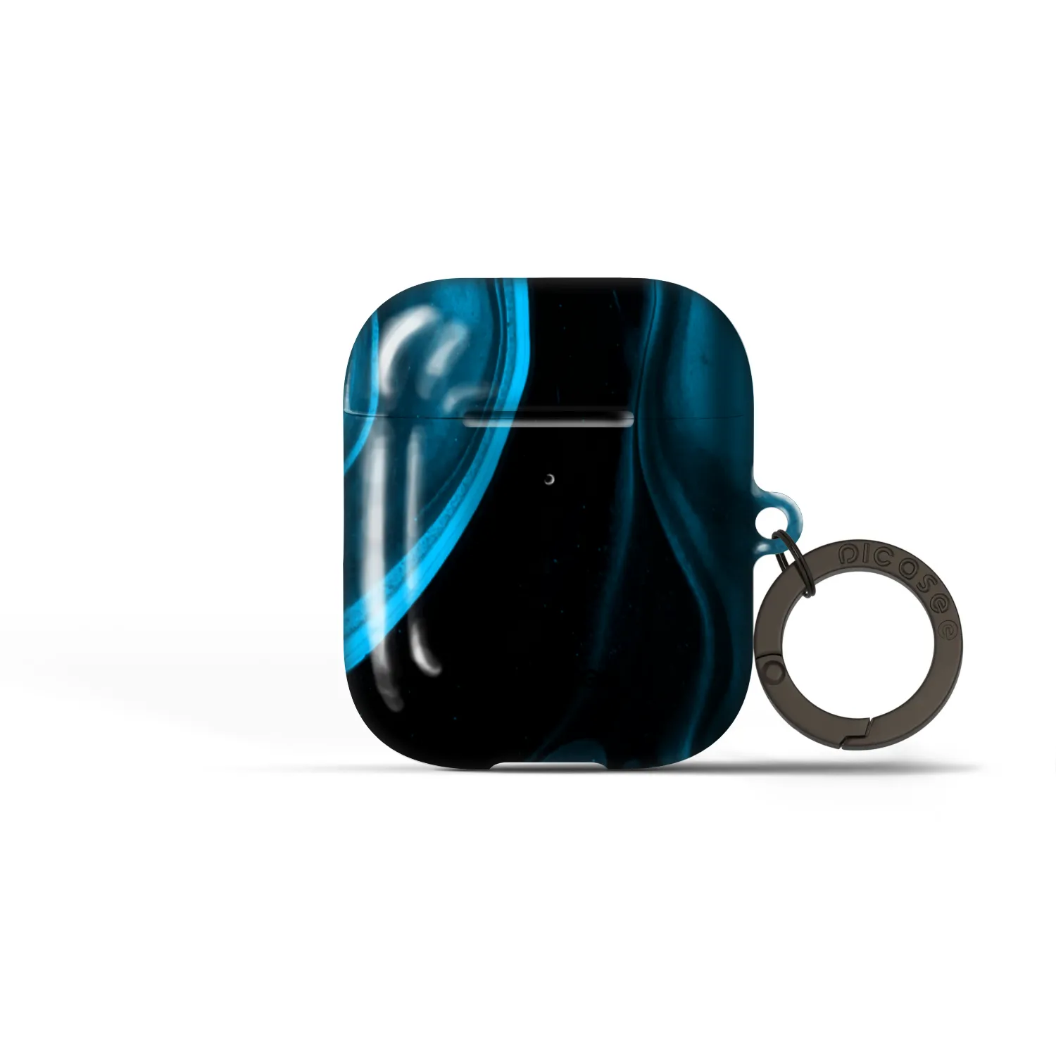 Picasee Obal pro Apple AirPods 1 - Gold blue