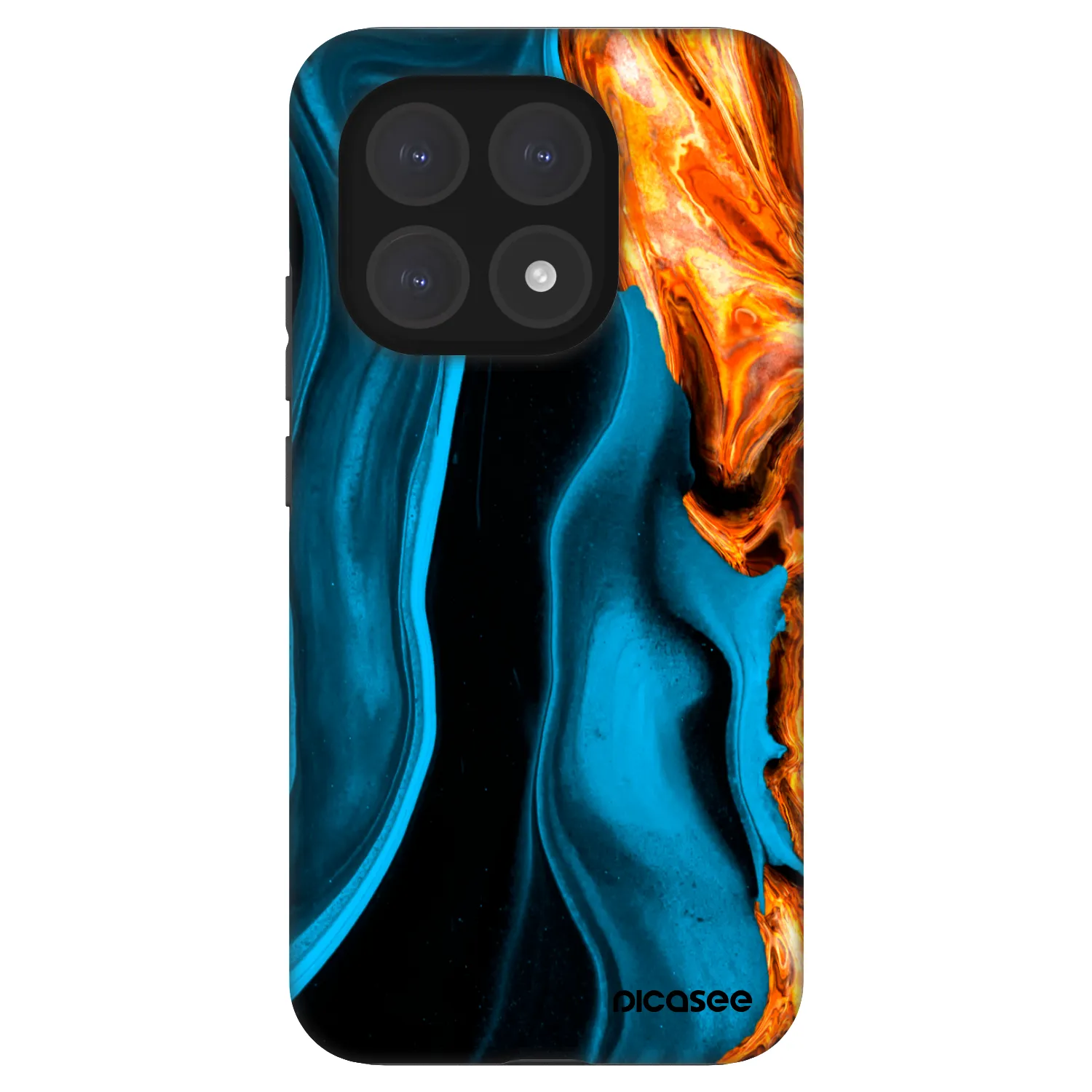 Picasee Fashion Case für Xiaomi 15T - Gold blue