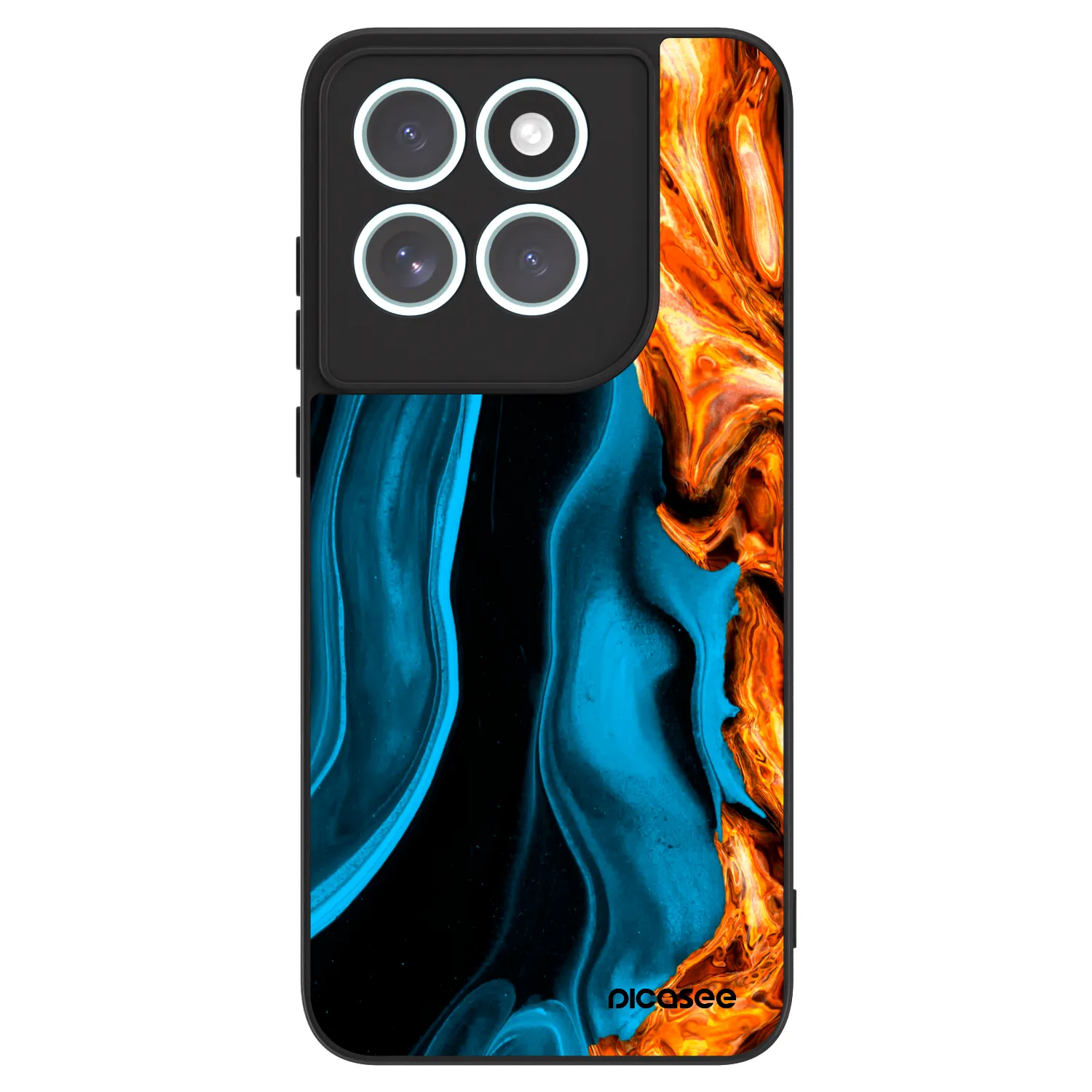 Picasee ULTIMATE CASE für Motorola Edge 70 Fusion - Gold blue