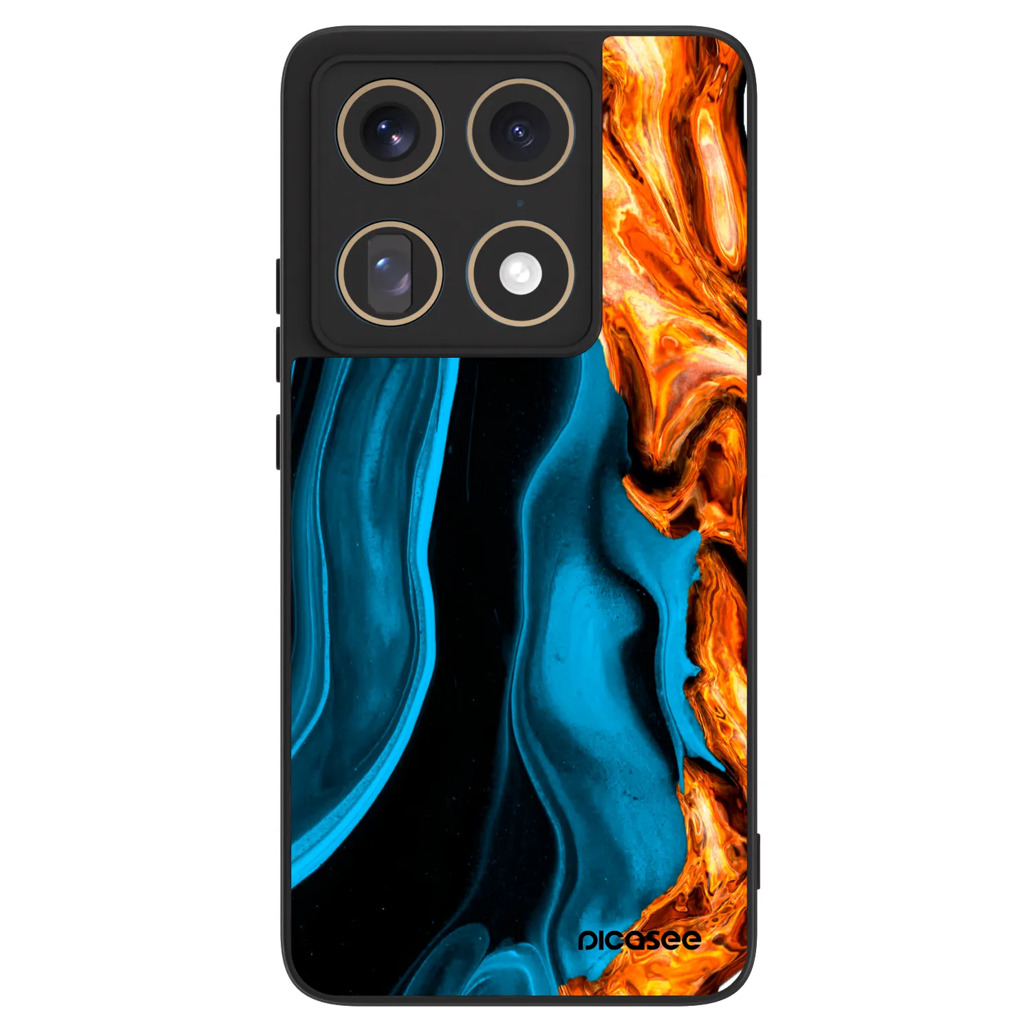 Picasee ULTIMATE CASE für Motorola Signature - Gold blue