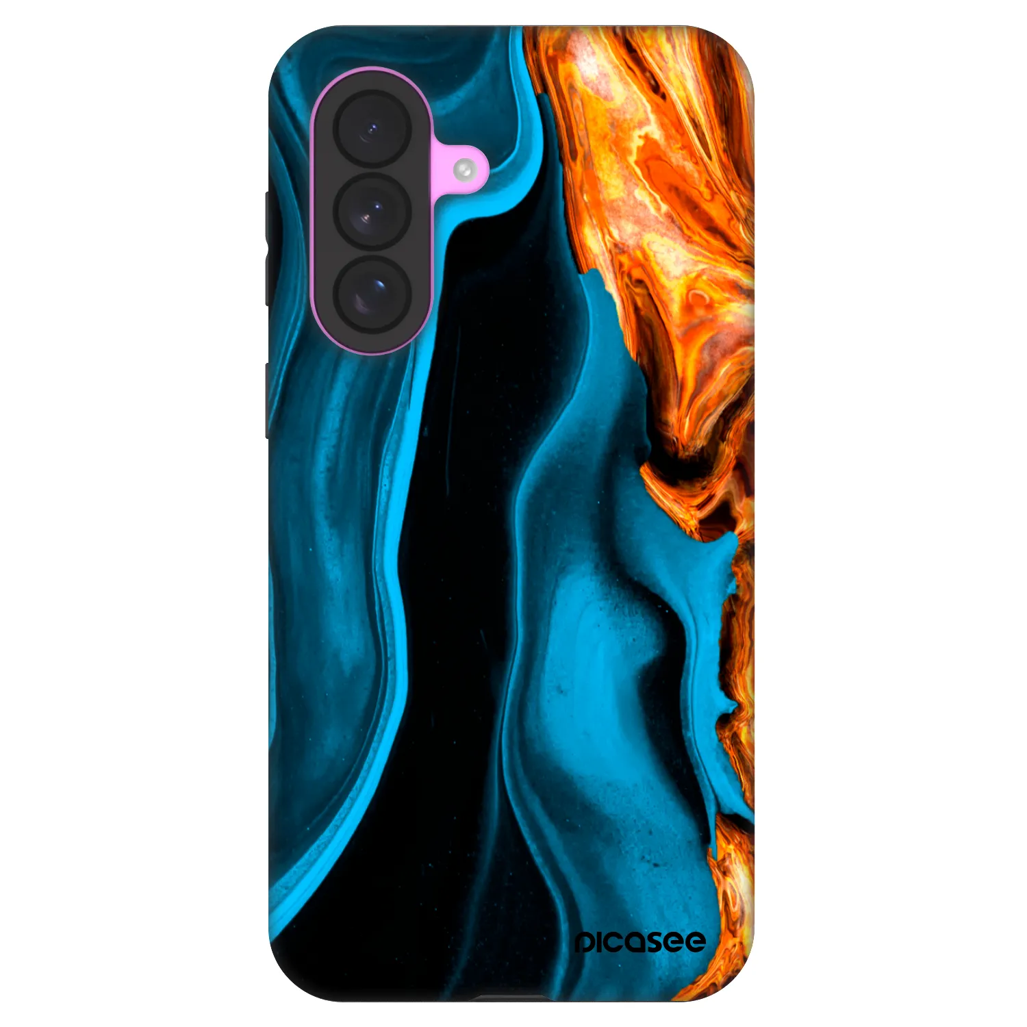 Picasee Fashion Case für Samsung Galaxy A37 - Gold blue