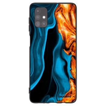 Hülle für Samsung Galaxy M51 M515F - Gold blue