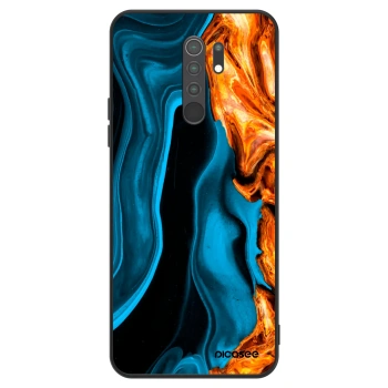 Hülle für Xiaomi Redmi 9 - Gold blue