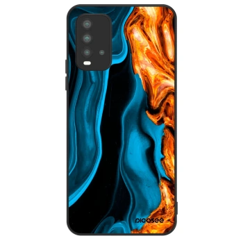 Hülle für Xiaomi Redmi 9T - Gold blue