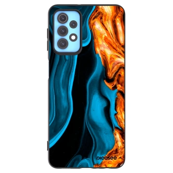 Hülle für Samsung Galaxy A32 4G SM-A325F - Gold blue