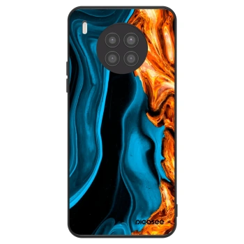 Hülle für Huawei Nova 8i - Gold blue