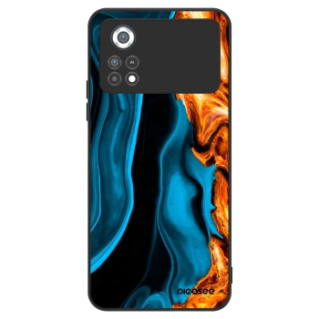 Hülle für Xiaomi Poco X4 Pro 5G - Gold blue