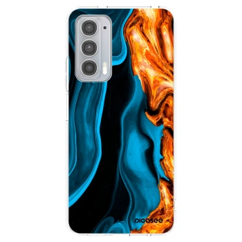 Hülle für Motorola Edge 20 - Gold blue