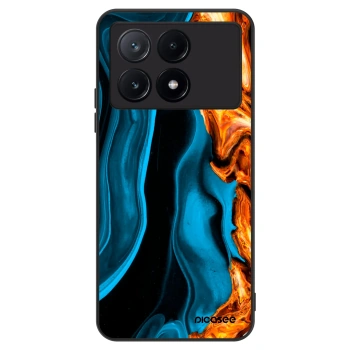 Hülle für Xiaomi Poco X6 Pro - Gold blue