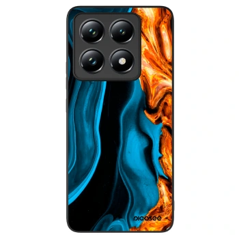 Picasee ULTIMATE CASE für Xiaomi 14T Pro - Gold blue