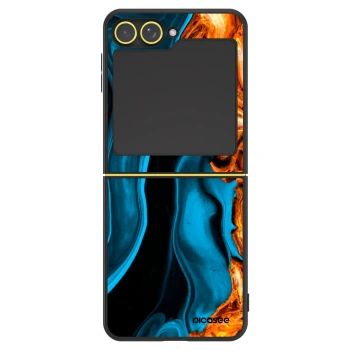 Hülle für Samsung Galaxy Z Flip6 5G - Gold blue