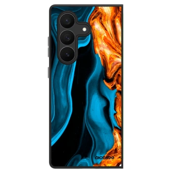 Hülle für Samsung Galaxy Z Fold7 5G - Gold blue