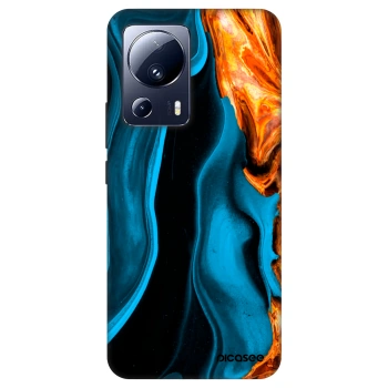 Hülle für Xiaomi 13 Lite - Gold blue