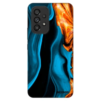 Hülle für Samsung Galaxy A53 5G A536 - Gold blue