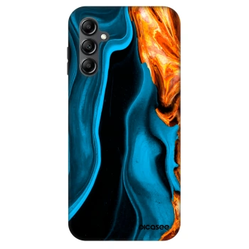 Hülle für Samsung Galaxy A14 5G A146P - Gold blue