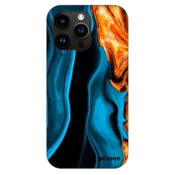 Hülle für Apple iPhone 13 Pro - Gold blue