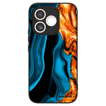 Hülle für Honor 600 Lite - Gold blue