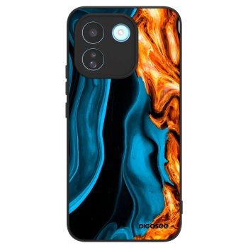 Hülle für Xiaomi Redmi Note 17 Pro MAX 5G - Gold blue