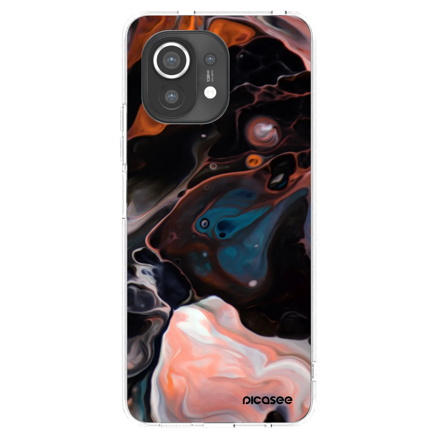 Picasee Xiaomi Mi 11 Hülle - Transparentes Silikon - Cream