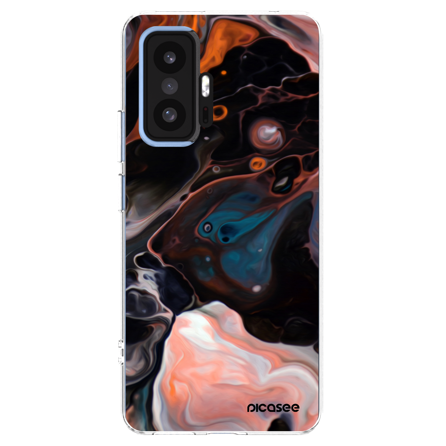 Picasee Xiaomi 11T Pro Hülle - Transparentes Silikon - Cream