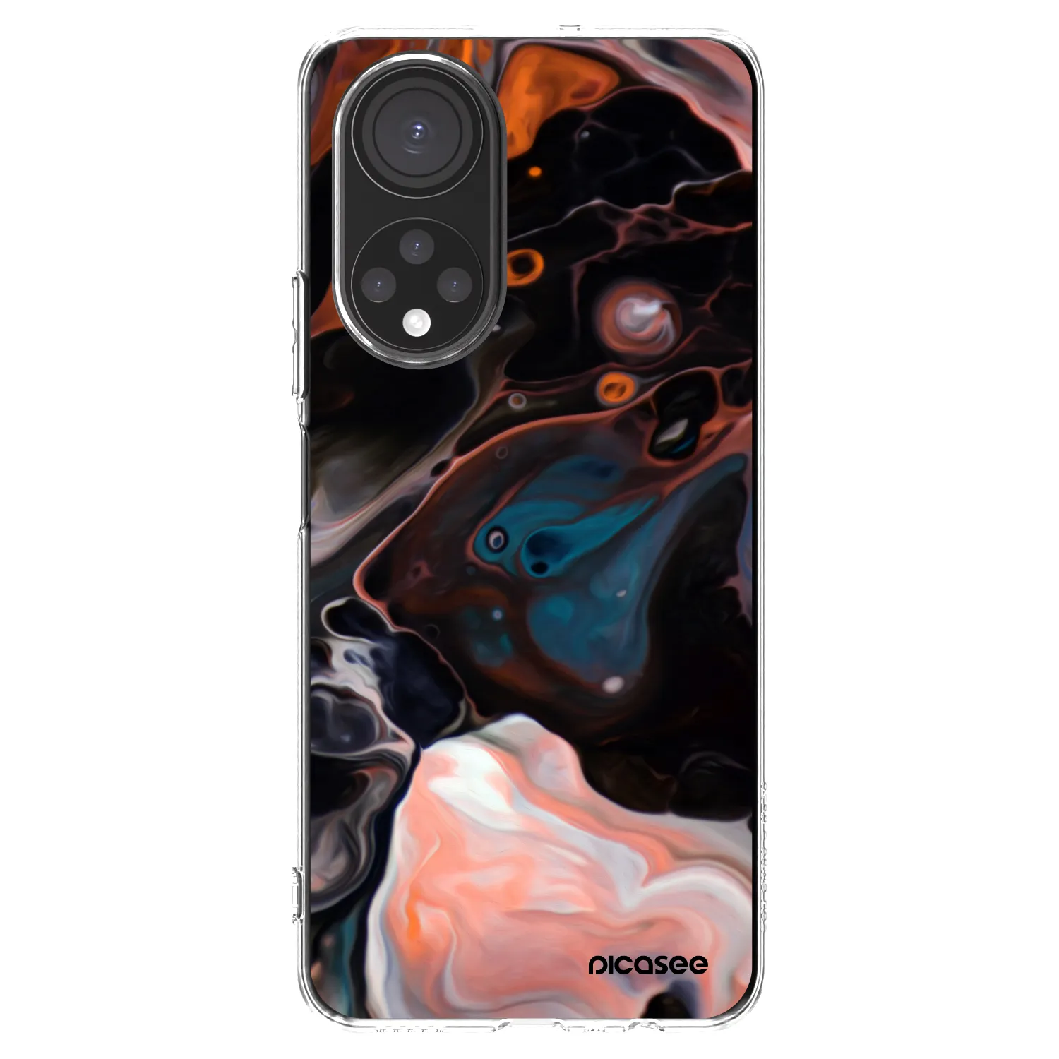 Picasee Honor X7 Hülle - Transparentes Silikon - Cream