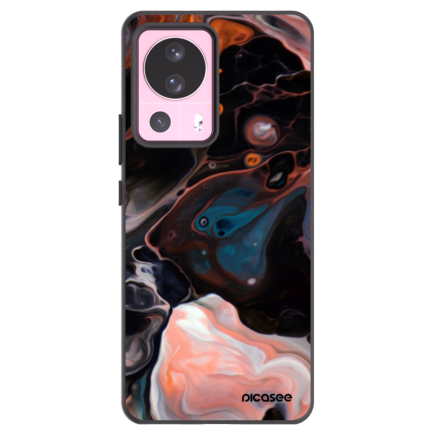 Picasee Xiaomi 13 Lite Hülle - Schwarzes Silikon - Cream