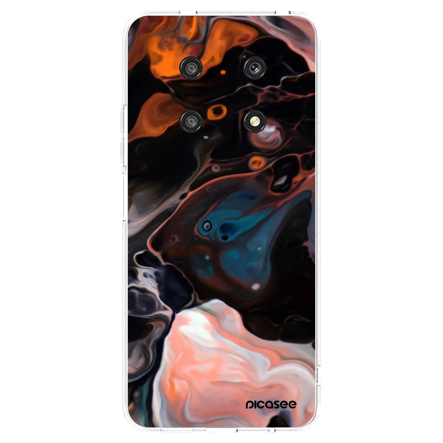 Picasee Honor Magic4 Lite 5G Hülle - Transparentes Silikon - Cream