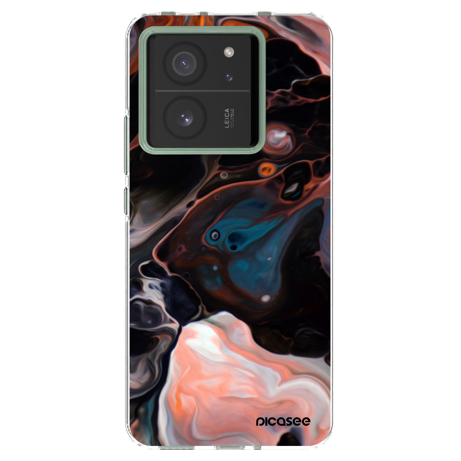 Picasee Xiaomi 13T Pro Hülle - Transparentes Silikon - Cream