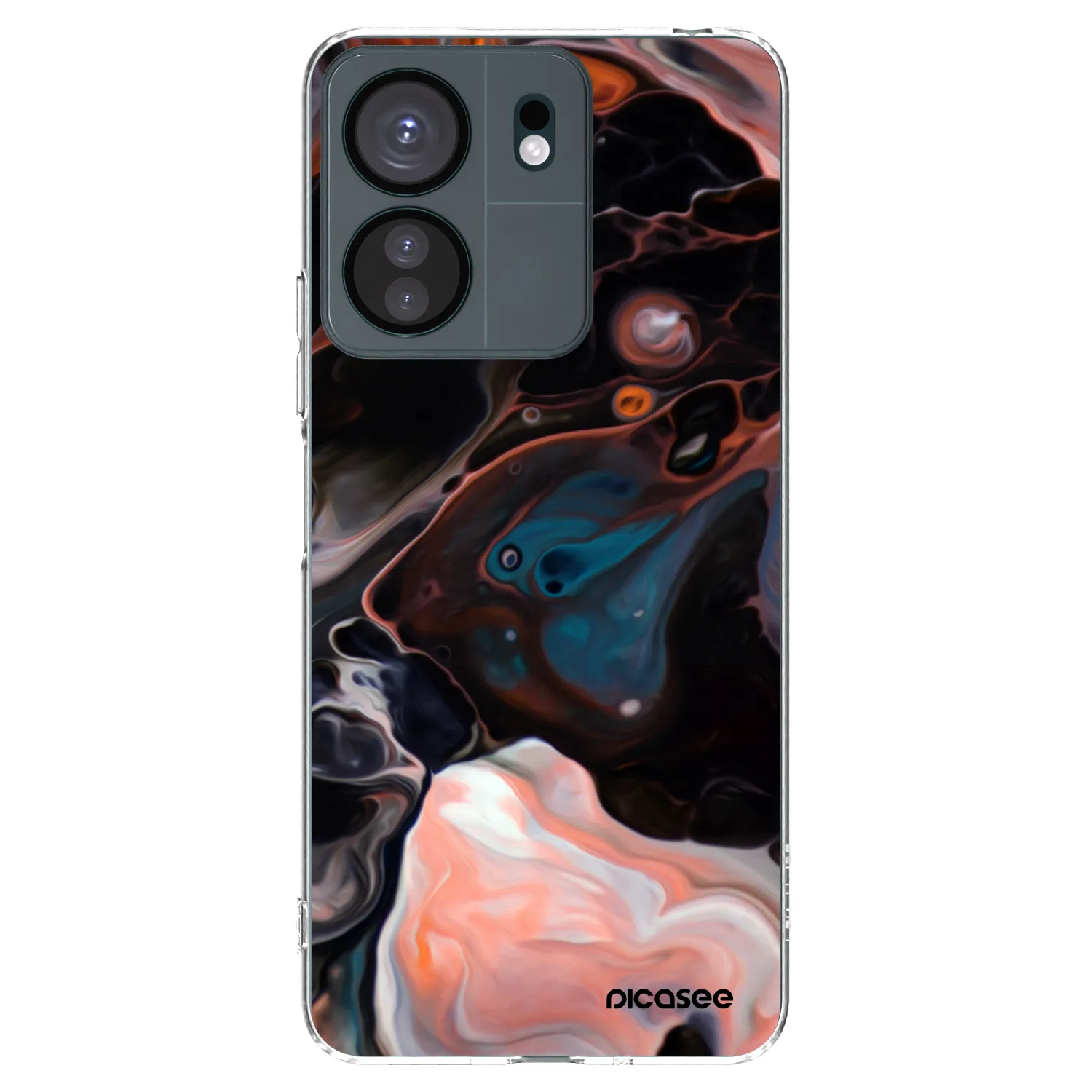 Picasee Xiaomi Redmi 13C 4G Hülle - Transparentes Silikon - Cream