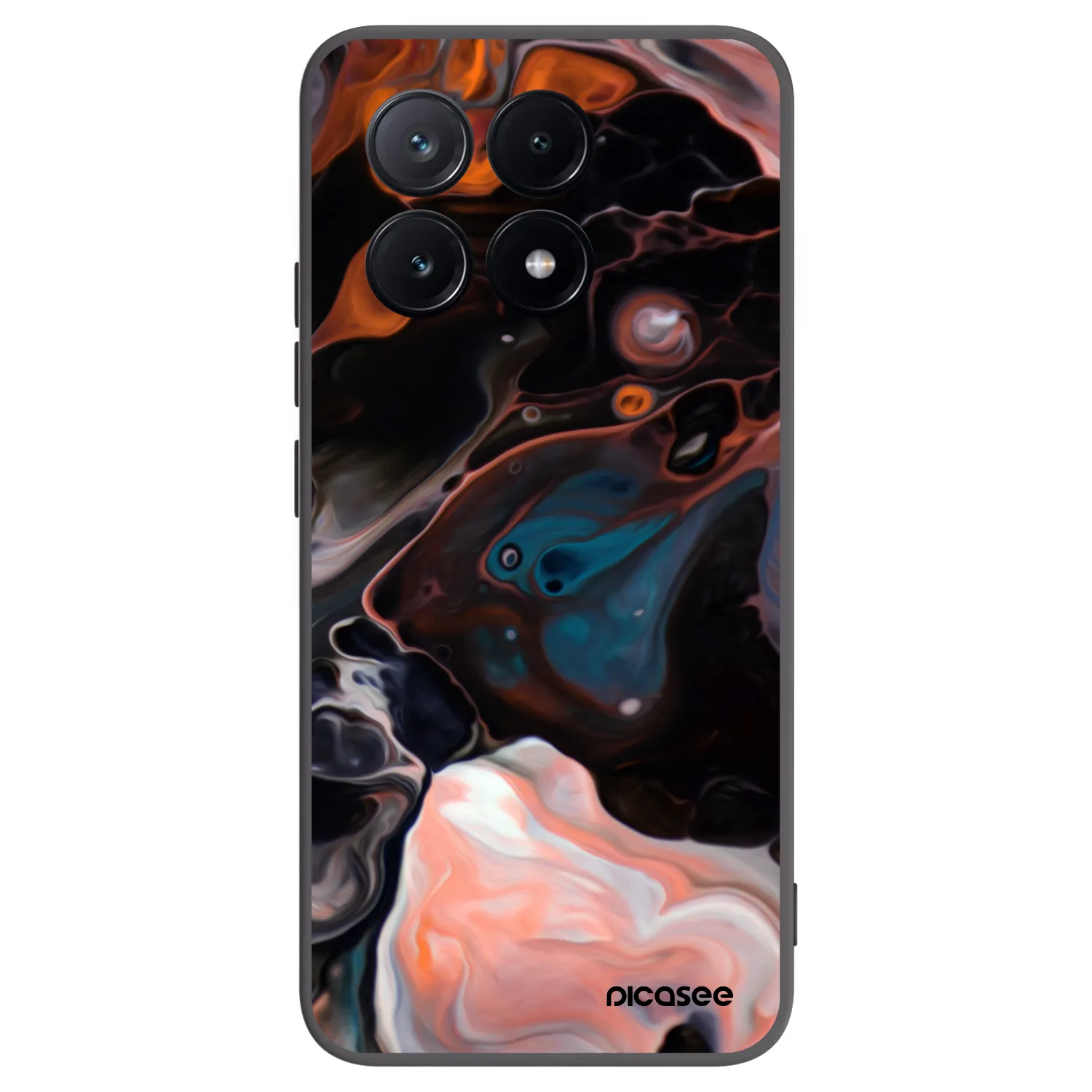 Picasee Xiaomi Poco X6 Pro Hülle - Schwarzes Silikon - Cream