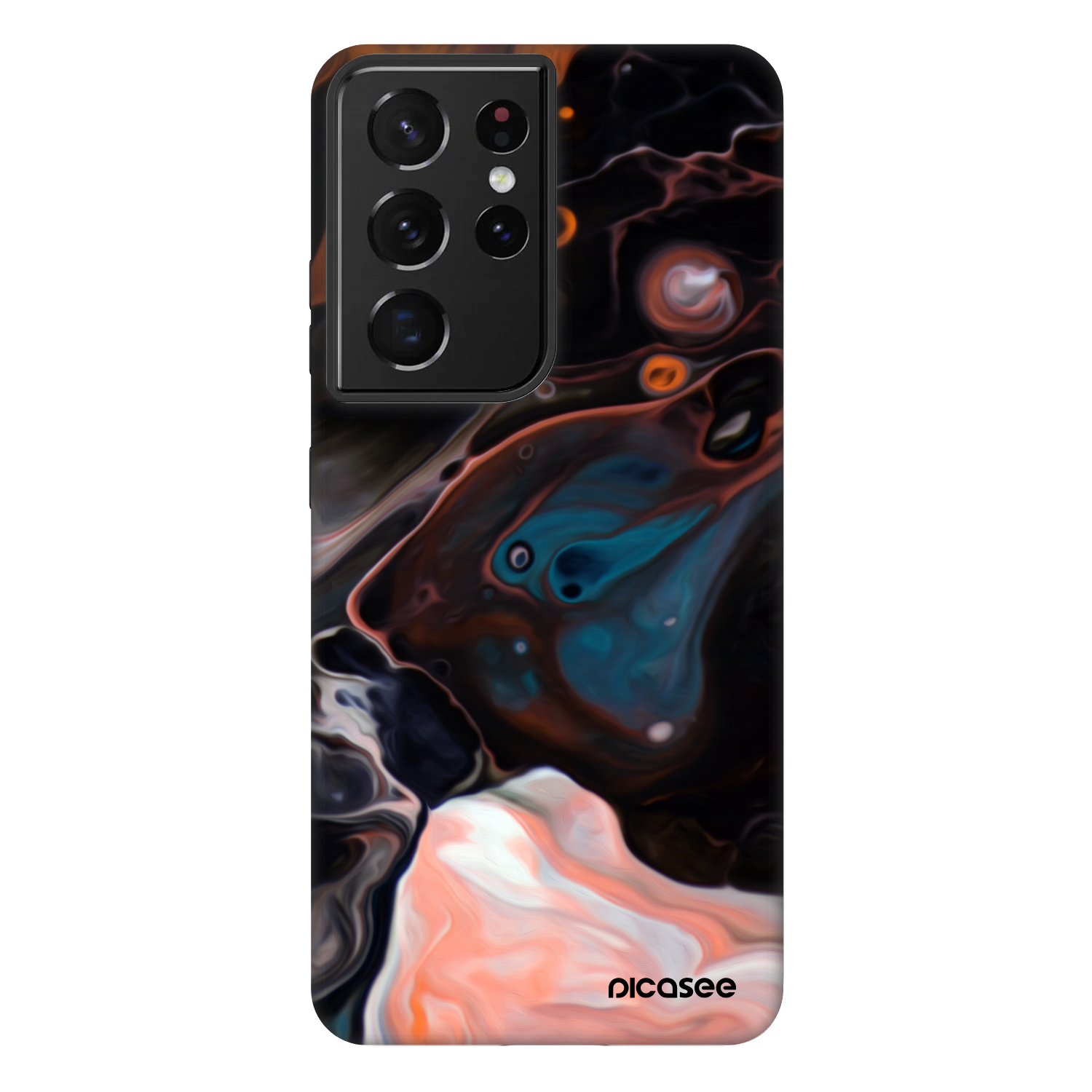 Picasee Fashion Case für Samsung Galaxy S21 Ultra 5G G998B - Cream
