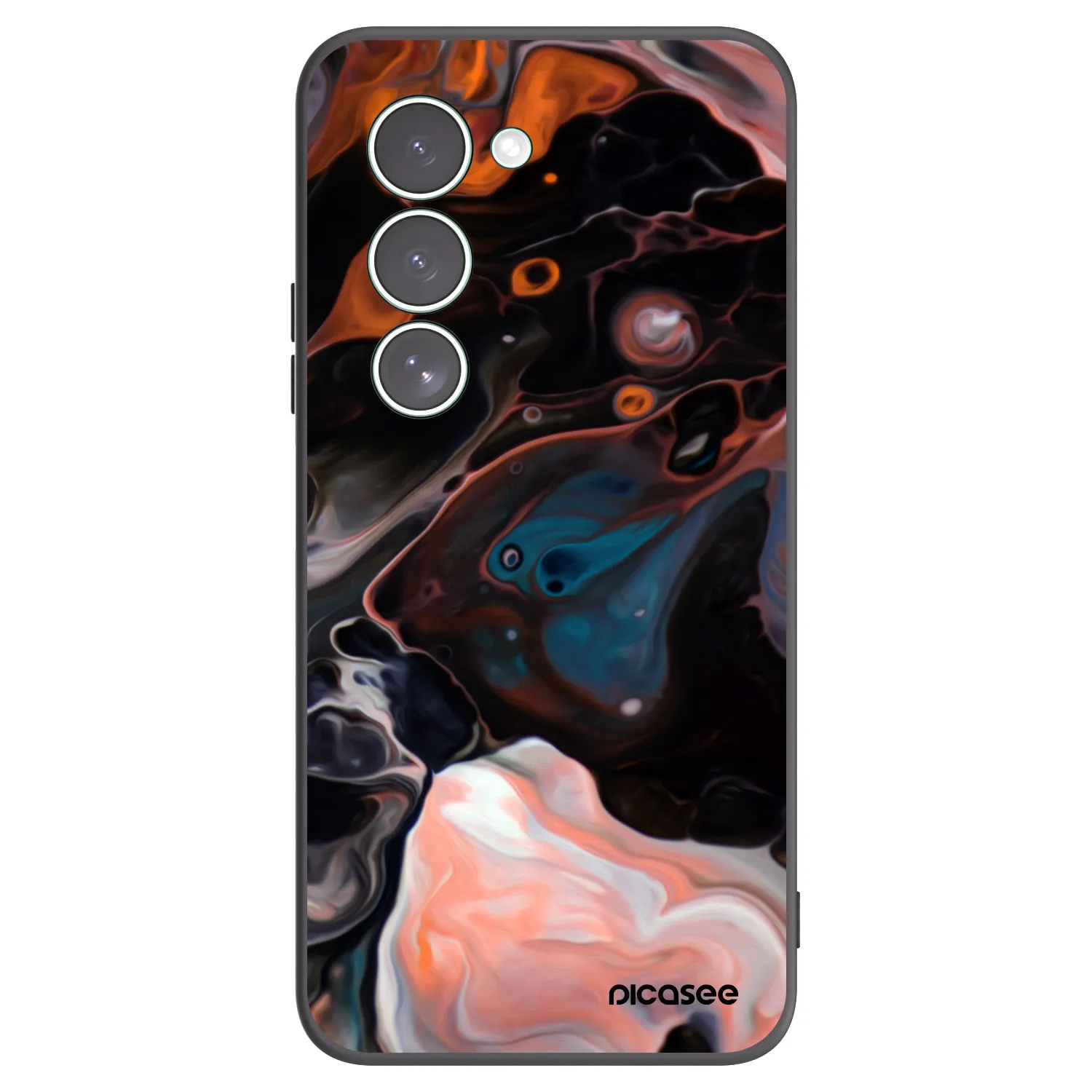 Picasee Xiaomi Redmi 15 5G Hülle - Schwarzes Silikon - Cream