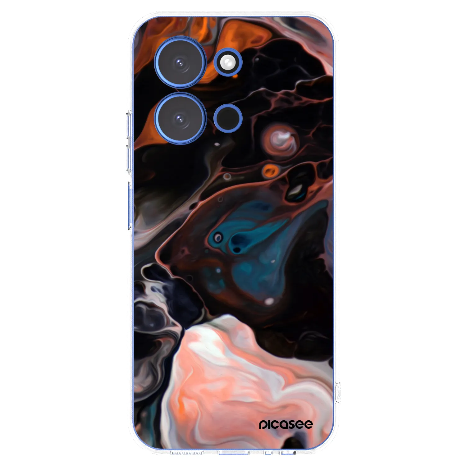 Picasee Xiaomi Redmi 15C 4G Hülle - Transparentes Silikon - Cream