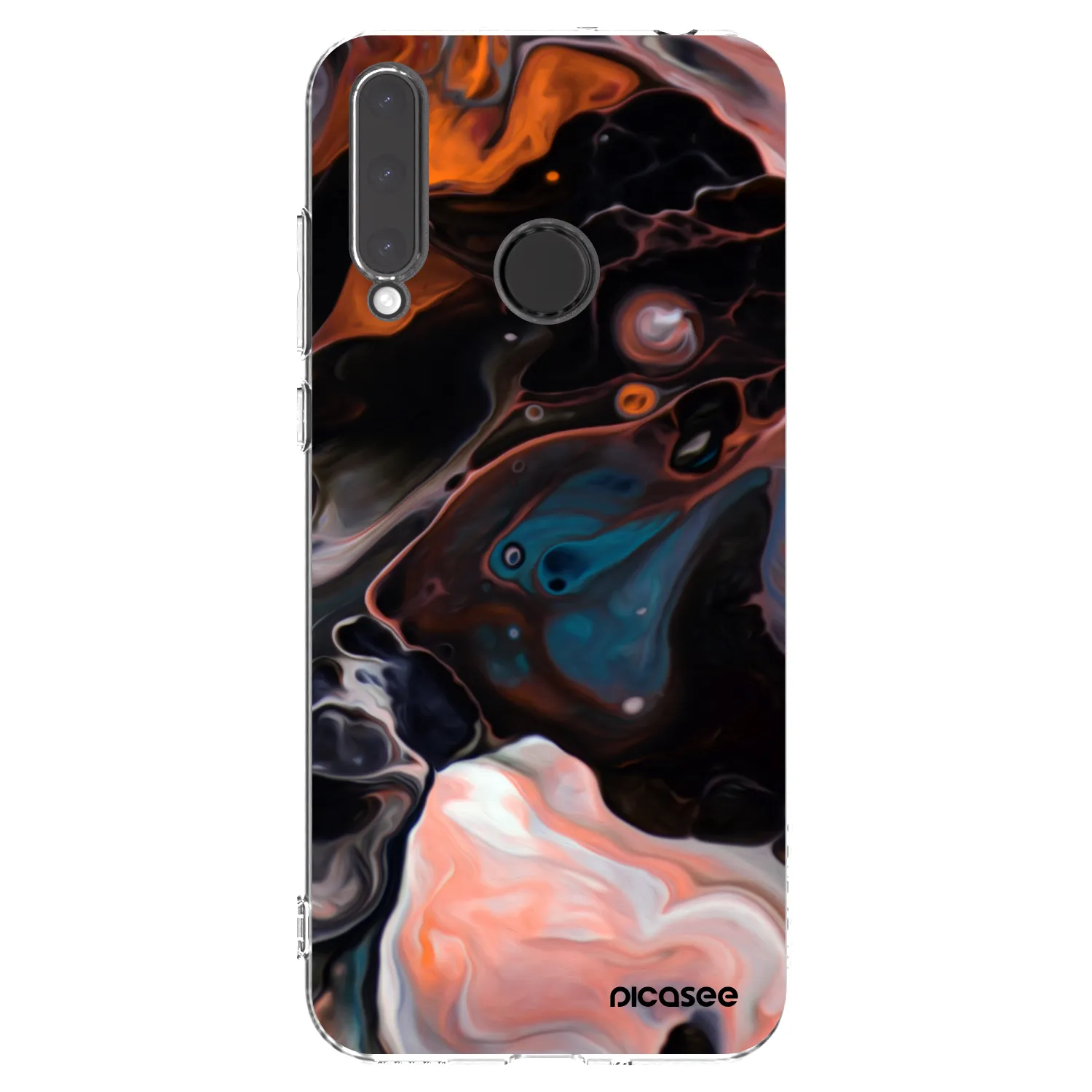 Picasee Honor 20 Lite Hülle - Transparentes Silikon - Cream