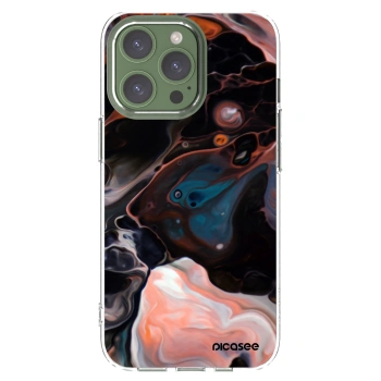 Picasee Apple iPhone 13 Pro Hülle - Transparentes Silikon - Cream