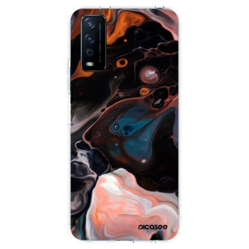 Picasee Vivo Y11s Hülle - Transparentes Silikon - Cream