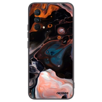 Picasee Realme GT Master Edition 5G Hülle - Schwarzes Silikon - Cream