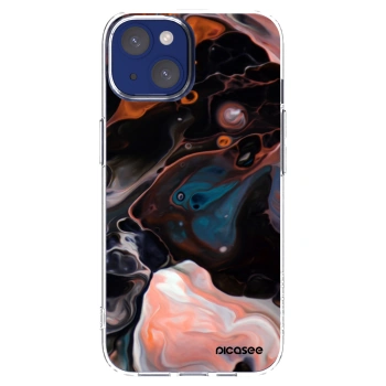 Picasee Apple iPhone 14 Hülle - Transparentes Silikon - Cream