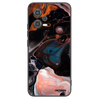 Picasee Xiaomi Poco X5 Hülle - Schwarzes Silikon - Cream