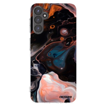 Picasee Samsung Galaxy A14 4G A145R Hülle - Transparentes Silikon - Cream