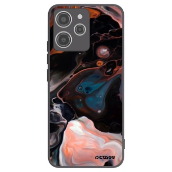 Picasee Xiaomi Redmi 12 4G Hülle - Schwarzes Silikon - Cream