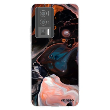 Picasee Xiaomi Poco F5 Pro 5G Hülle - Transparentes Silikon - Cream