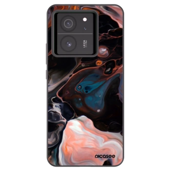 Picasee Xiaomi 13T Pro Hülle - Schwarzes Silikon - Cream
