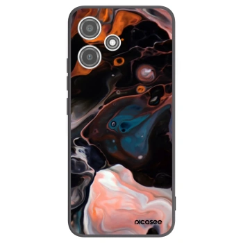 Picasee Xiaomi Redmi 12 5G Hülle - Schwarzes Silikon - Cream