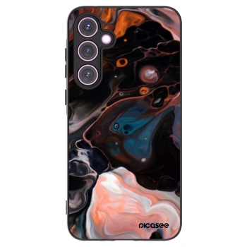 Picasee Samsung Galaxy A35 5G A356B Hülle - Schwarzes Silikon - Cream