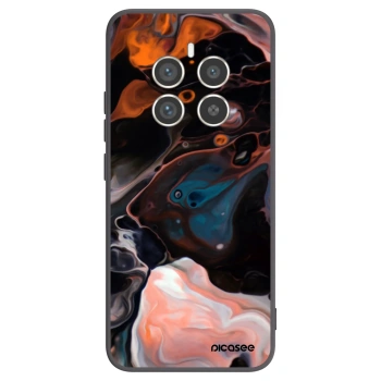 Picasee Realme 12 Pro 5G Hülle - Schwarzes Silikon - Cream