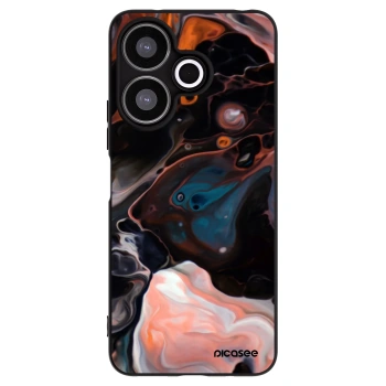 Picasee Xiaomi Redmi 13 4G Hülle - Schwarzes Silikon - Cream